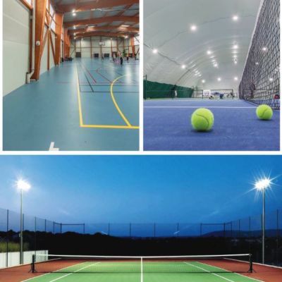 salle de sport éclairage sportif